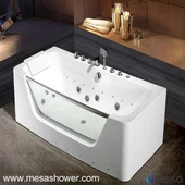 An Bathtub Seomra Folctha Aicrileach Scaoilte Uisce Nua-Aimseartha Deartha Nua-aimseartha Nua-Deartha Nua le haghaidh Praghas Cheap
