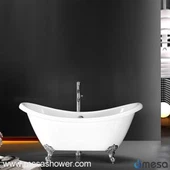 Clawfoot Tub le Sleamhnán Dúbailte Domhanda iontach le Deimhniúchán C / UPC