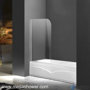 Doras Cith Frameless Tub Ábhar Gloine Tempered