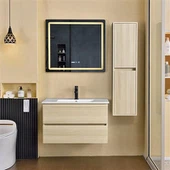 24 vanity seomra folctha adhmaid
